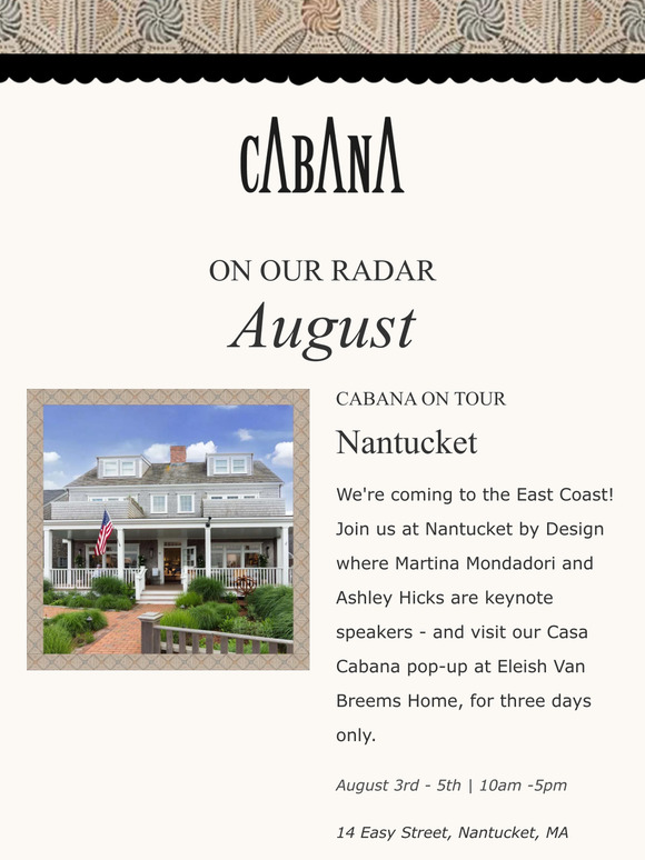 On Our Radar This August