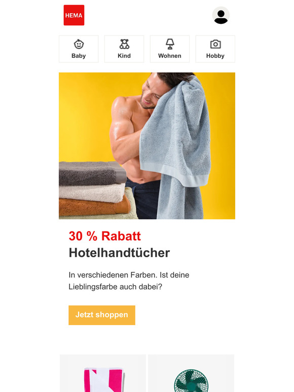 Jetzt 30 % Rabatt auf Hotelhandtücher | Hol dir den Komfort ins Haus