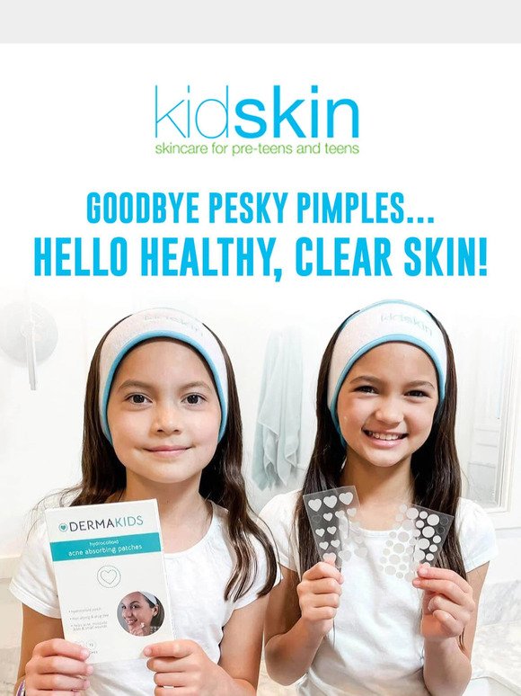 Say Goodbye to Acne with Kidskin's Acne Kit Deluxe!