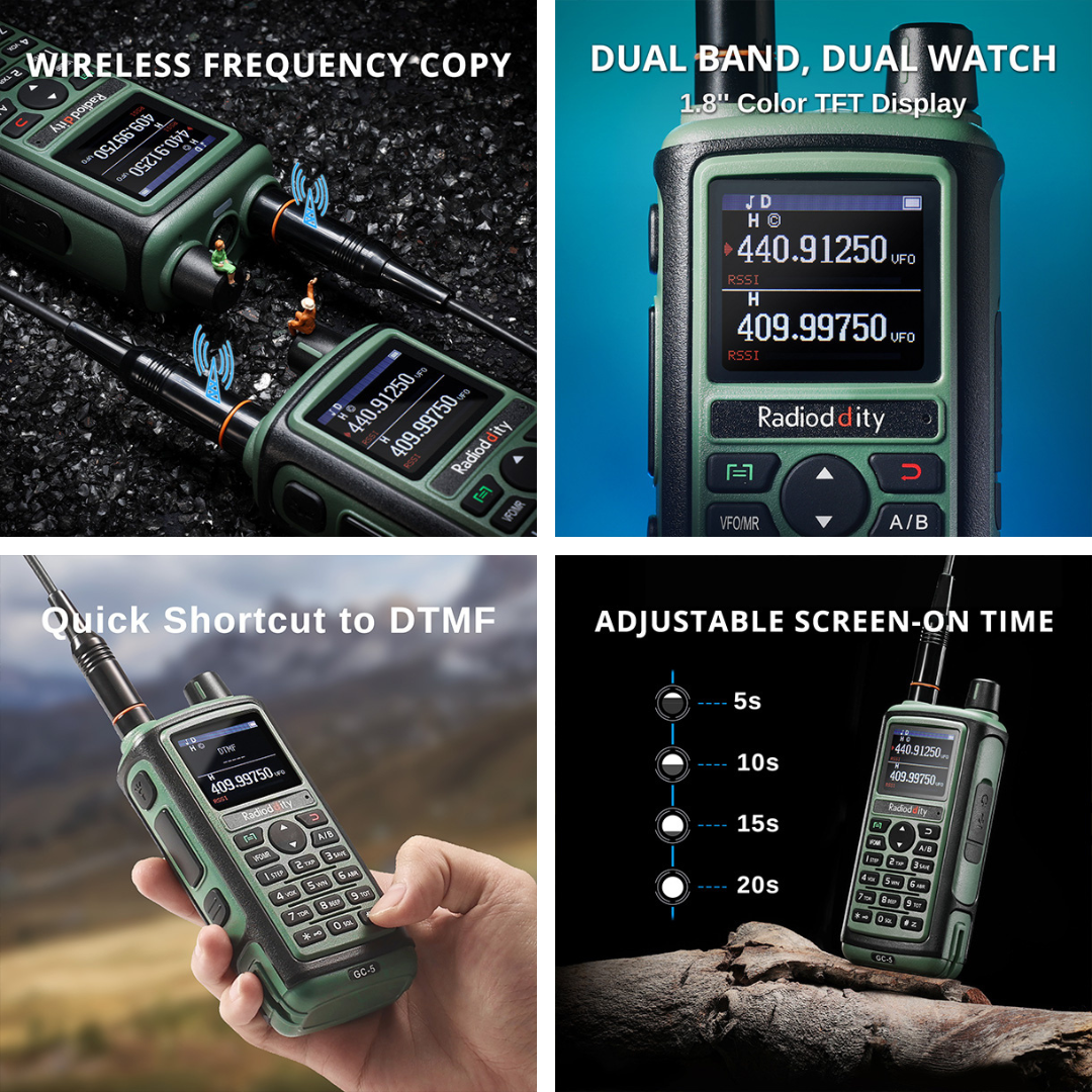Radioddity: Stay Connected And Safe With Radioddity GC-5 | Milled