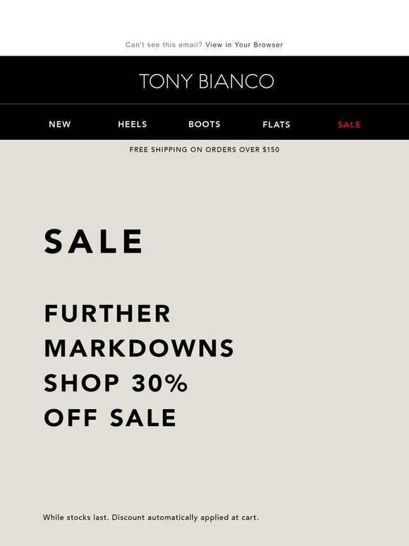PSA: Take An Extra 30% Off Sale Styles ❣️