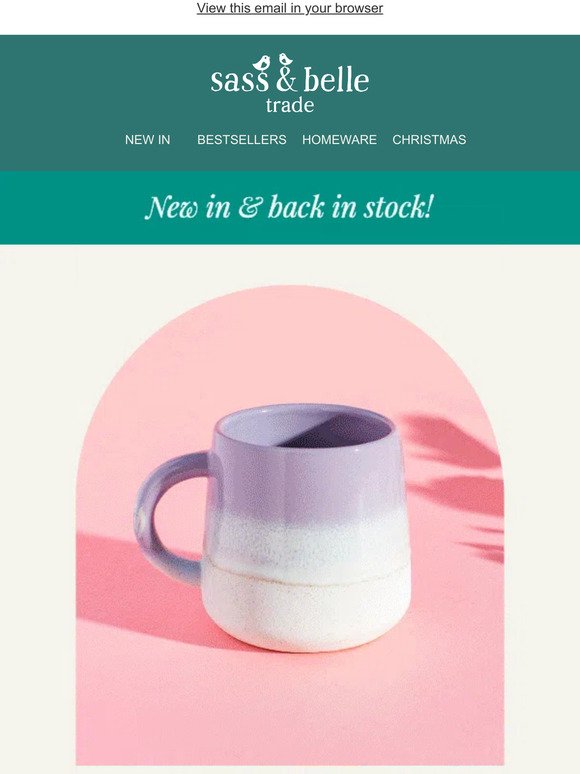 New stock landed! Mugs & more