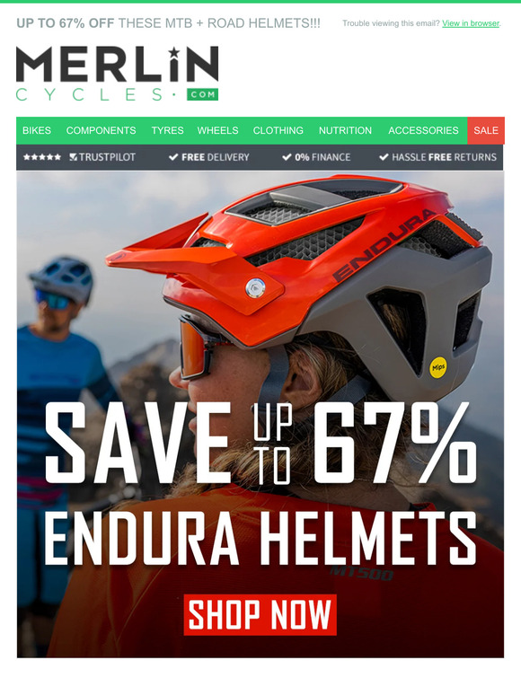 *BIGGEST ENDURA HELMET SALE*