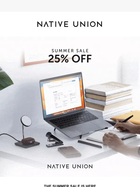 UP TO 25% OFF: ON NOW