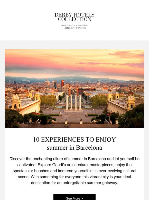 —, Barcelona is full of proposals this August