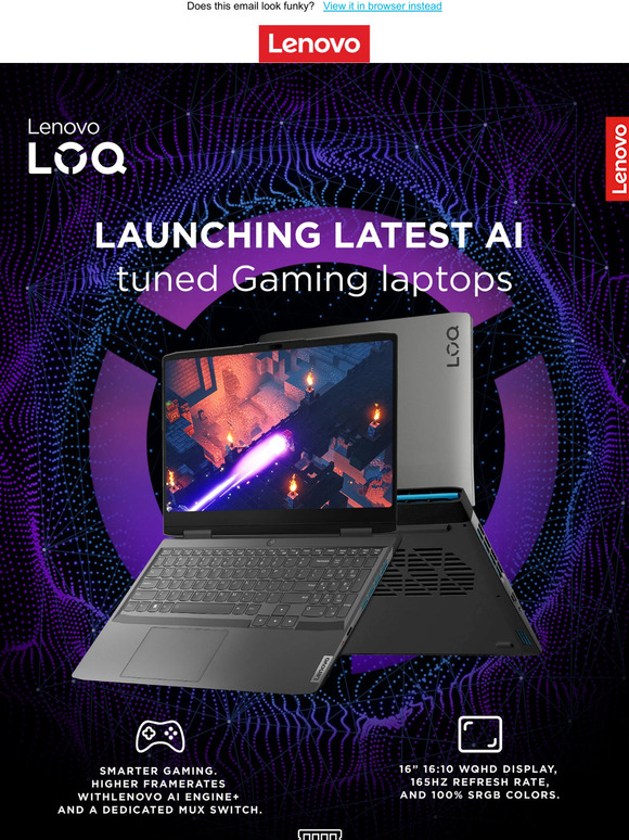 Get ready to shatter limits &  expectations with our latest LOQ launch ! Book yours now !
