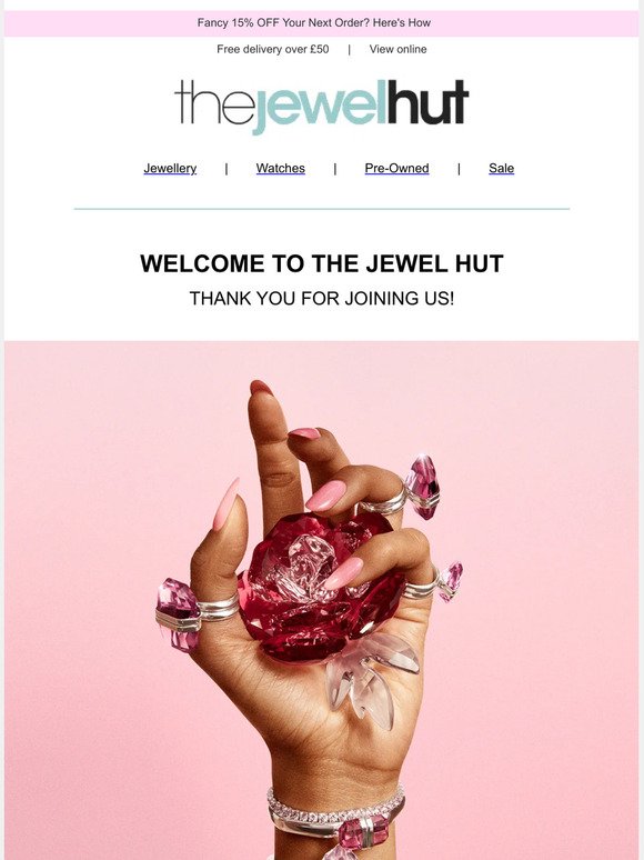 Welcome to The Jewel Hut (discount inside!)
