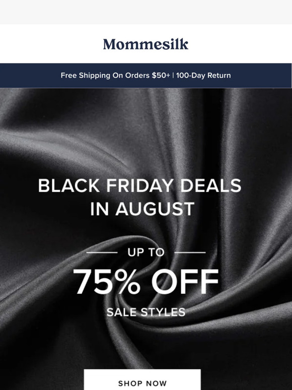 Think BIG! Black Friday deals in August