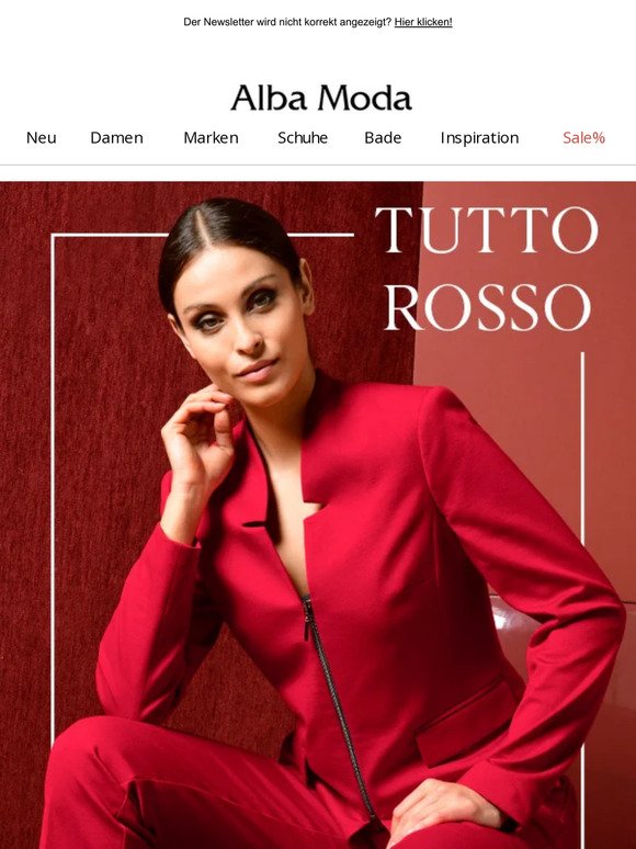 We ❤️ Red!  New Tutto Rosso Styles