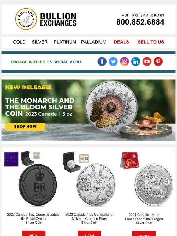 💥NEW RCM Silver and Gold Coins!💥 DEALS on British Coins & More!