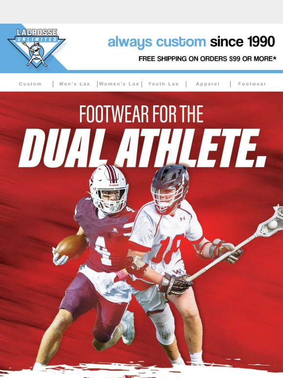 Lacrosse Unlimited Attention Calling all dual athletes☎️ Milled