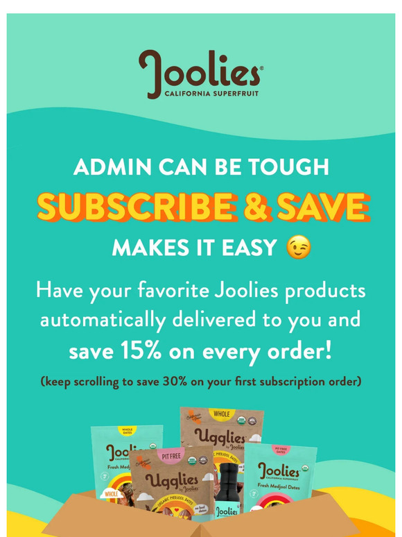 Psst 30% when you subscribe and save!