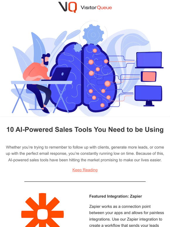 Visitor Queue: 10 AI-Powered Sales Tools You Need to be Using, 5 Things ...
