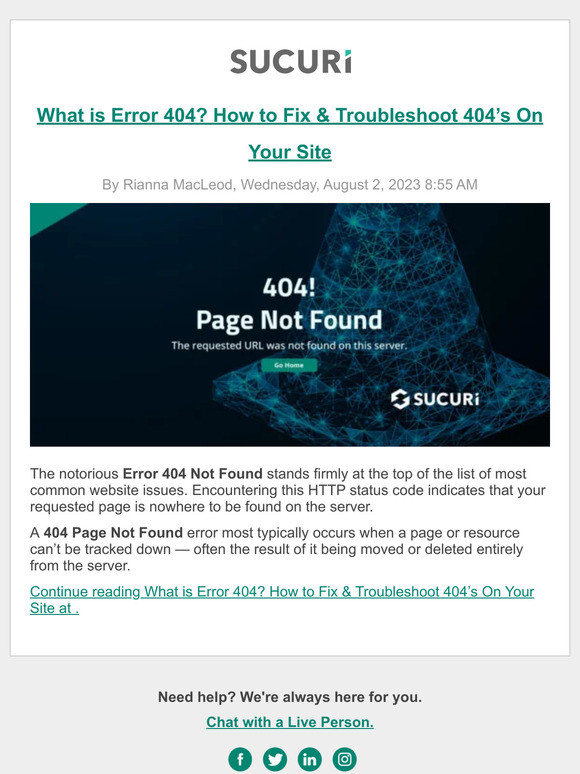 What is Error 404? How to Fix & Troubleshoot 404’s On Your Site