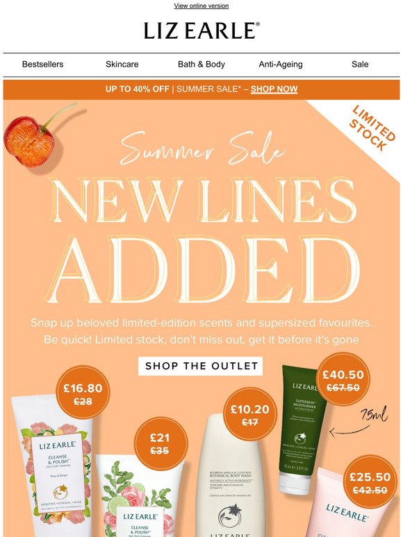 NEW lines added | Summer Sale got BIGGER