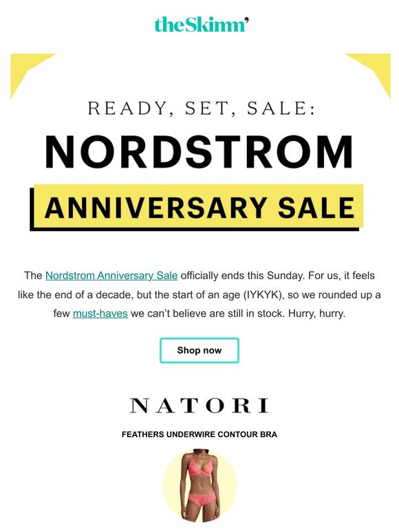The Nordstrom Anniversary Sale is almost over, here’s what’s left.