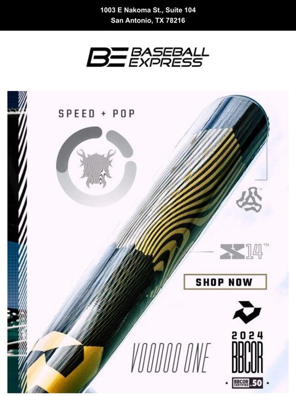 Team Express NOW AVAILABLE The 2024 DeMarini Voodoo One 😈 Milled