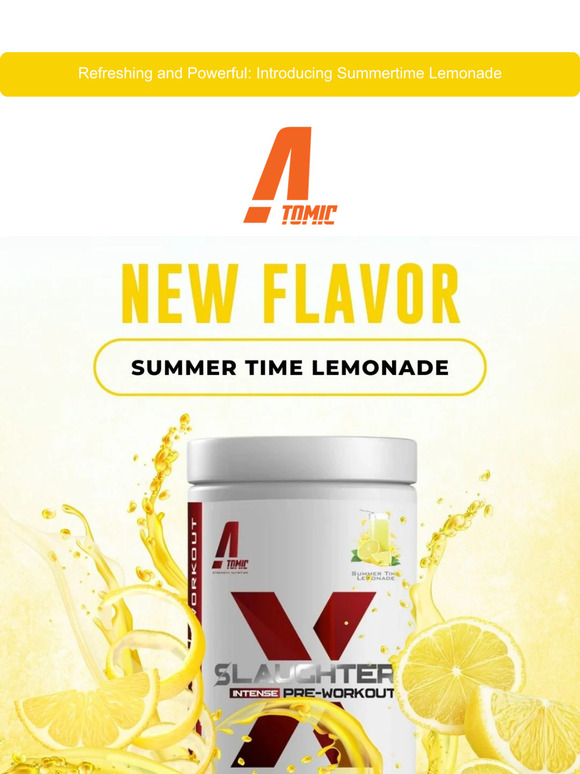🍋 Refreshing and Powerful 💥💪