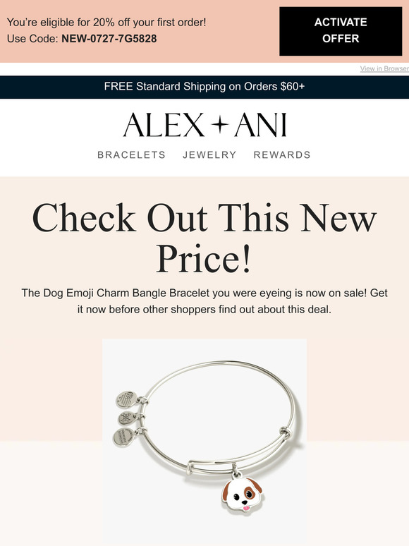 Cheap alex and on sale ani bracelets sale