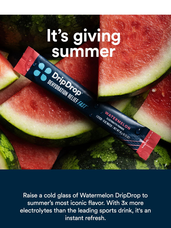 Nothing says summer like 🍉