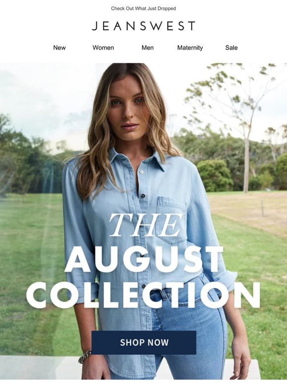 Jeanswest: First Look: August Collection | Milled