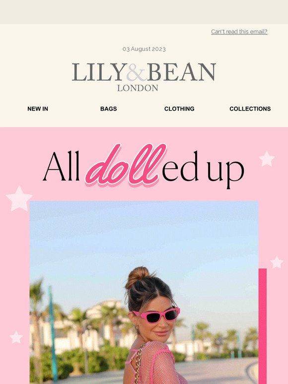 Lily & Bean goes pink 💗 🎀 💗