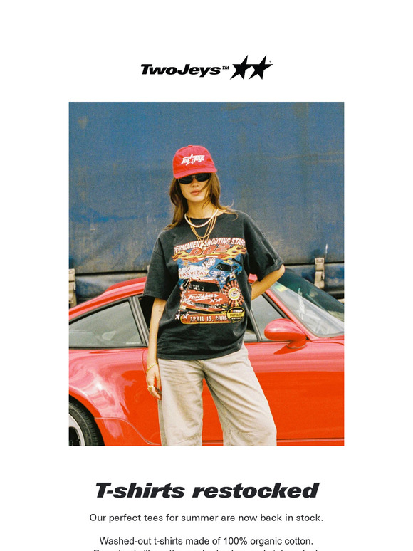 SPEED OF LIFE T-SHIRTS RESTOCK