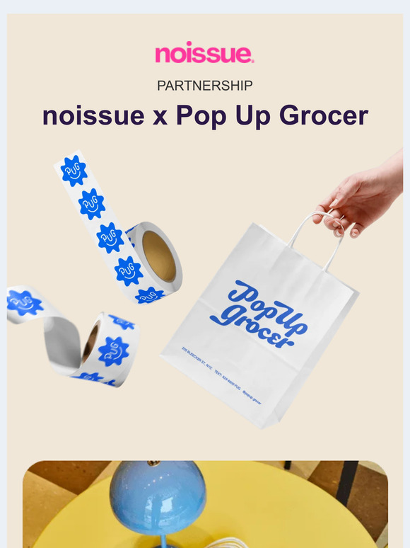noissue x Pop Up Grocer