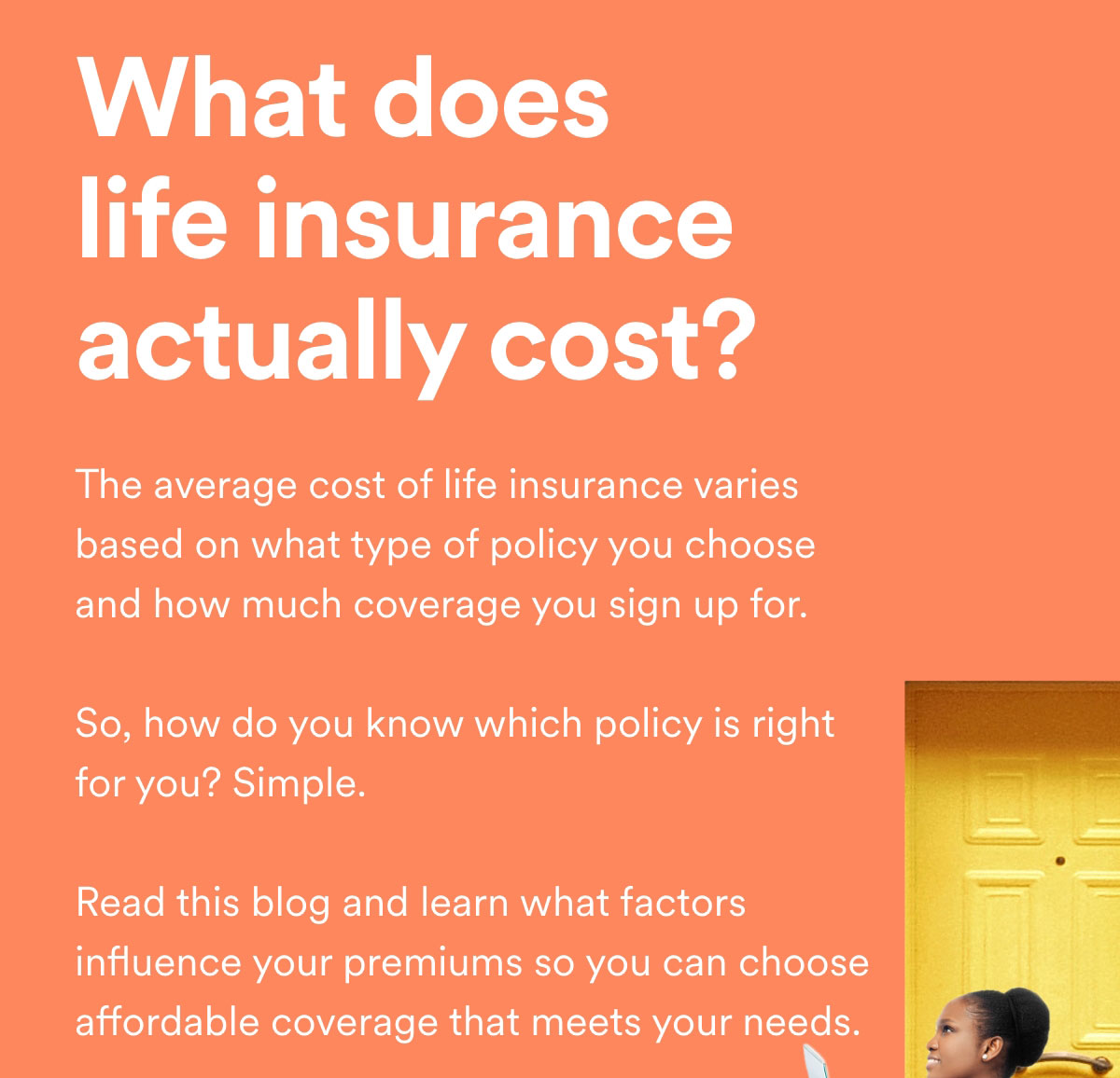 What does life insurance actually cost?