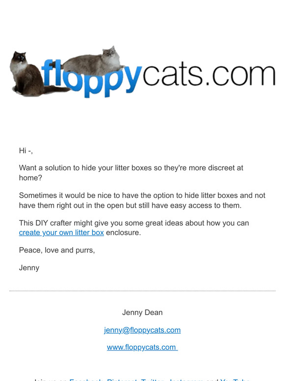 Floppycats DIY Litter Box Enclosure Milled make-your-own-litter-robot-enclosure-that-doubles-as-a-beautiful-yet