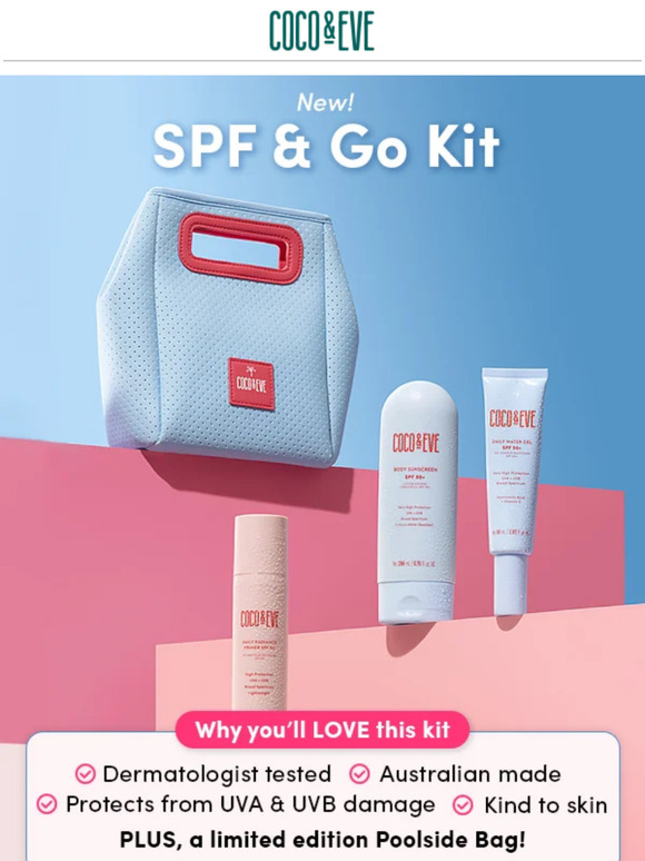 One Kit, 3 SPF Heroes