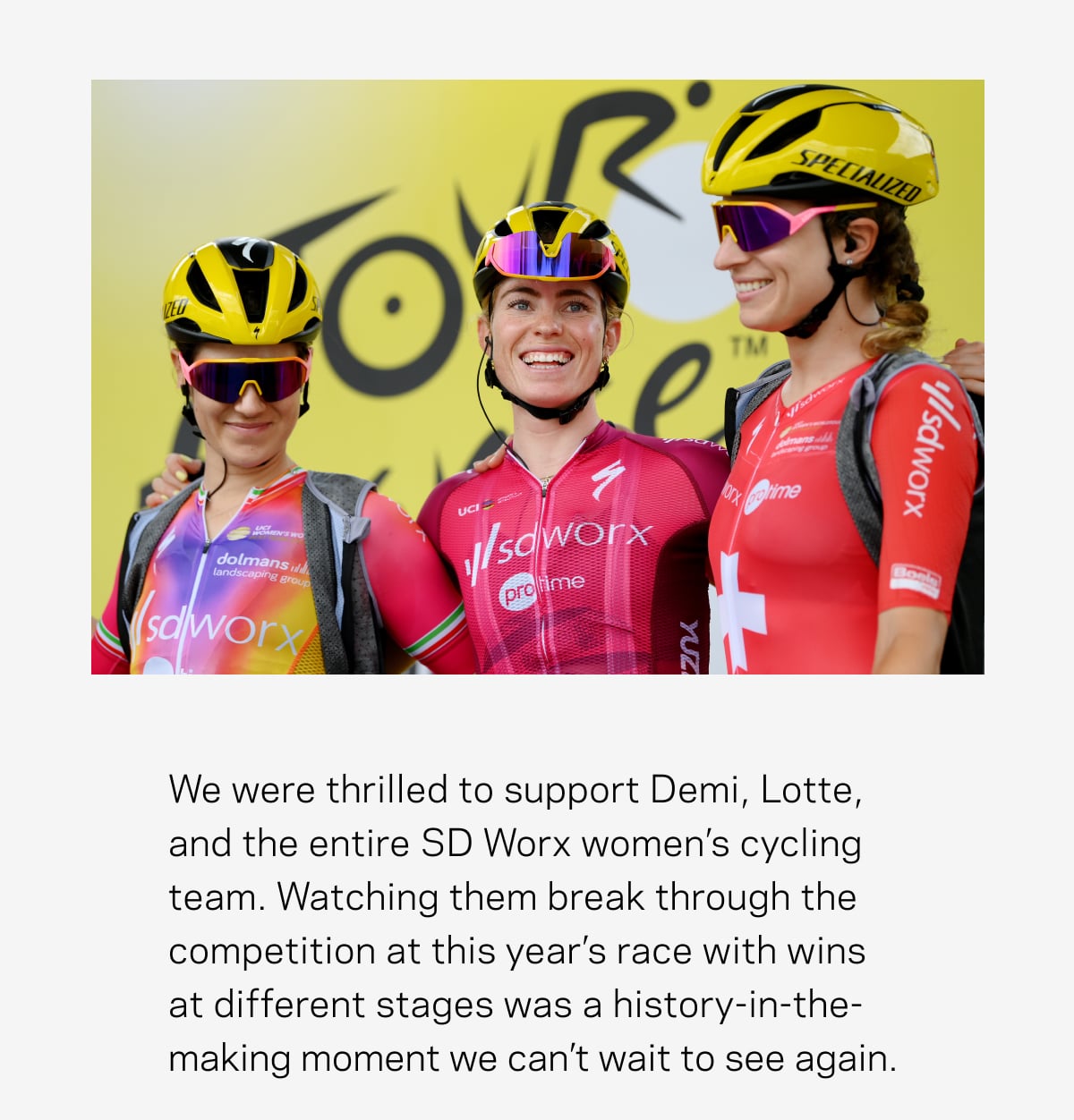 ROKA Team SD Worx Proving they re the top women s cycling team