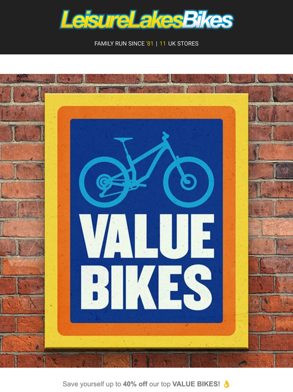 Leisure Lakes Bikes SALE Our Top Value Bikes 👌 Milled