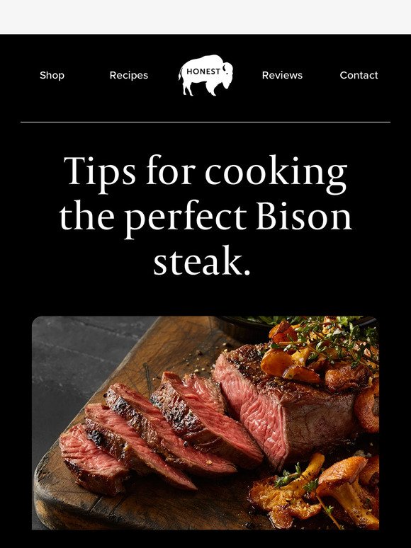 How to cook the perfect Bison Steak.🥩