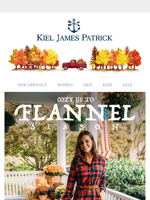 New England House Flannel by Kiel James Patrick