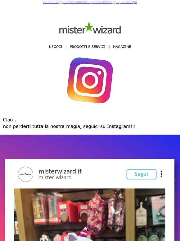 Ti aspettiamo su Instagram 💚⭐