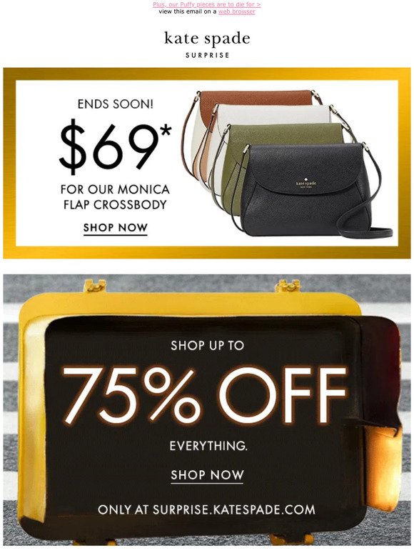 Today Only: kate spade Surprise Sale Rosie Small Crossbody