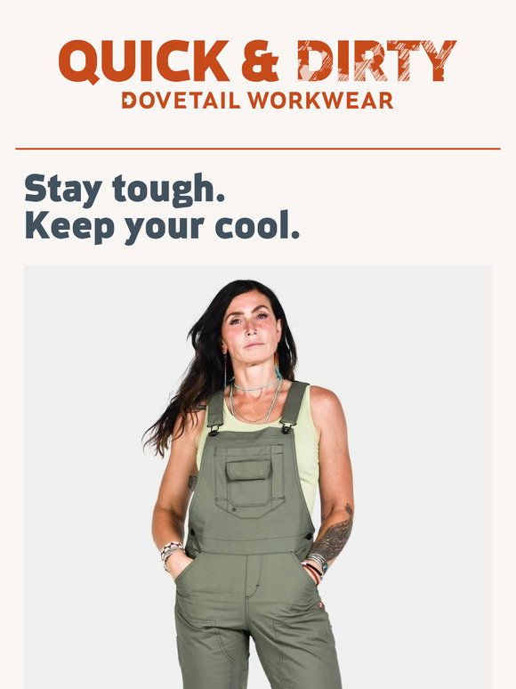 Dovetail Workwear Day Construct Cotton Stretch Ripstop - Women's