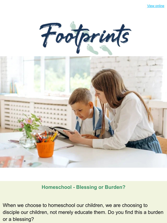 — -  Homeschooling - Burden or Blessing?