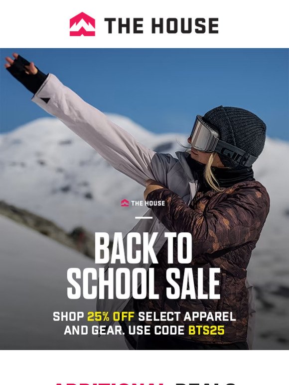 Shop Our Back to School Sale!
