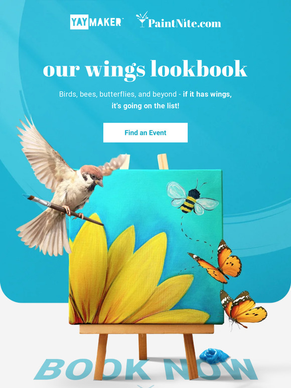 🦋A wondrous wheelhouse of wing-themed events🧚‍♀️