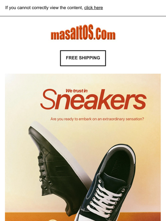 We trust in sneakers