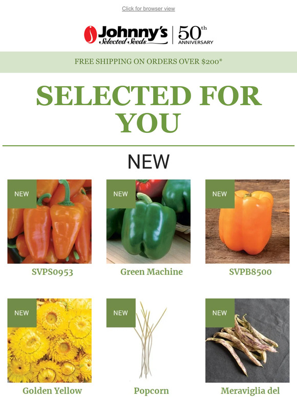 Seeds & Supplies You'll Love