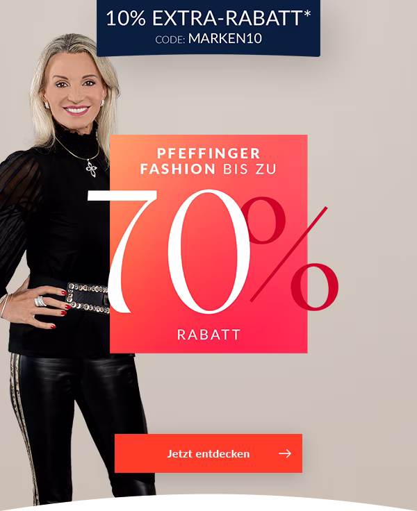 Pfeffinger Mode im Final Sale mit Gutschein