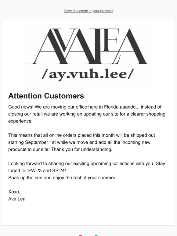 Online Orders Paused