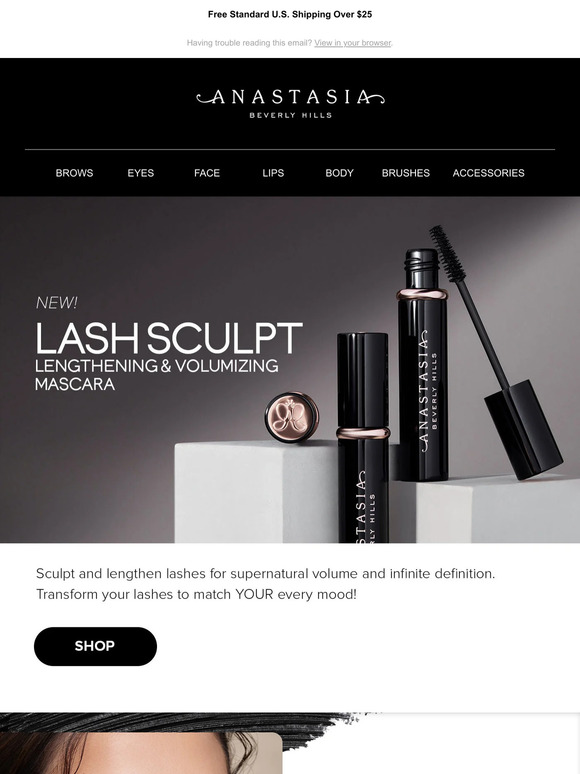 Just In: Shop Our NEW! Lash Sculpt Mascara!