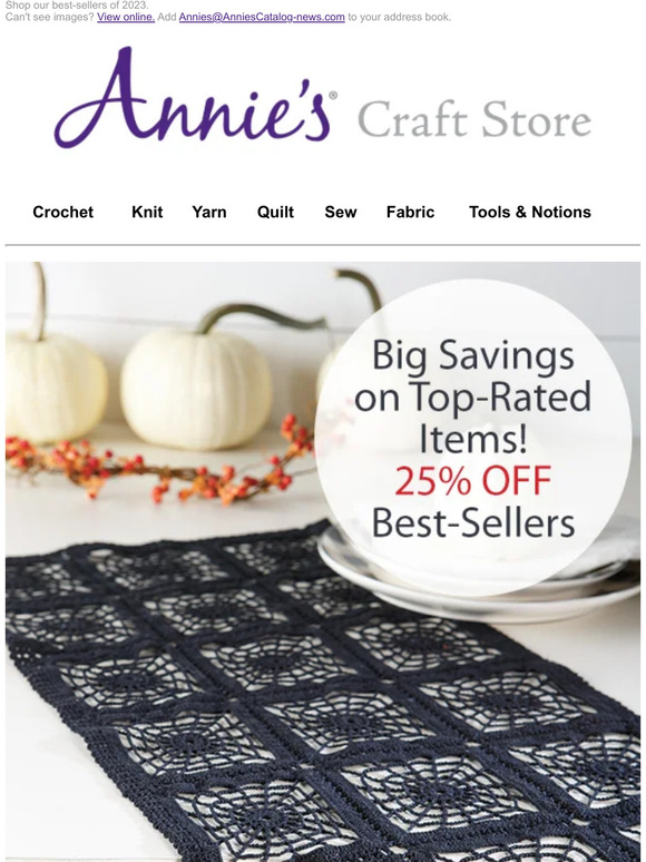 Annie's 25 OFF this year's faves! Milled