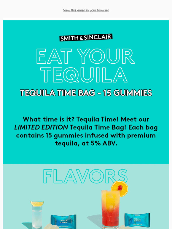 IT'S TEQUILA TIME 🍹
