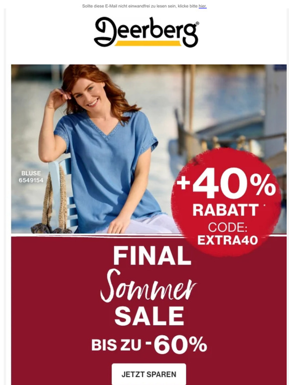 ❤️ 40% Extra-Rabatt sichern
