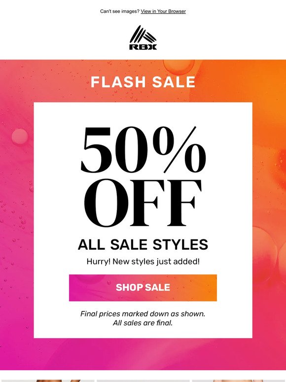 ⚡Flash Sale⚡ 50% OFF Sale Styles